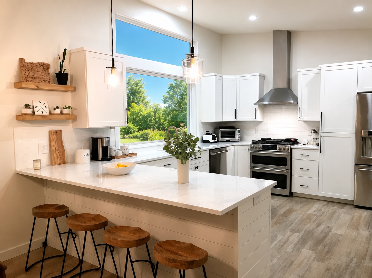 Completed kitchen remodel