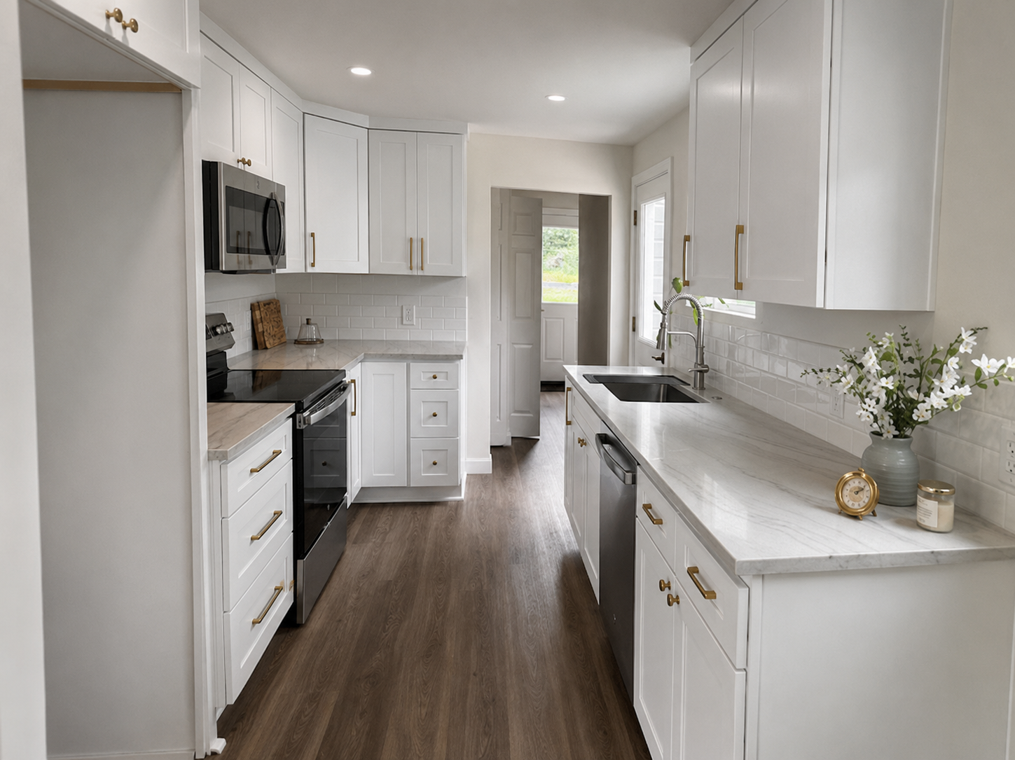 Kitchen after renovation